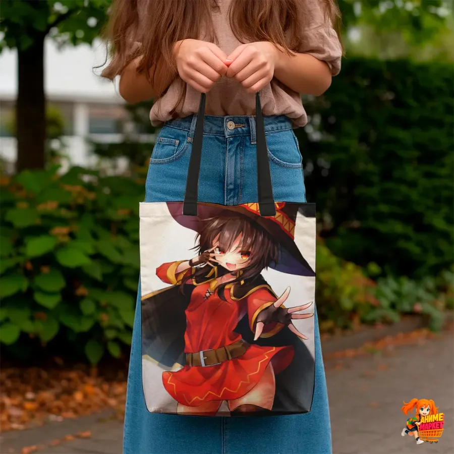 Сумка-шоппер с принтом Konosuba Коносуба Мегумин