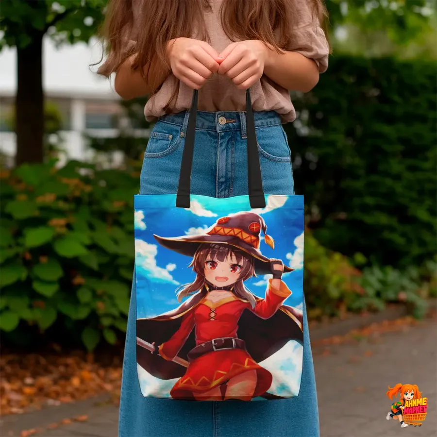Сумка-шоппер с принтом Konosuba Коносуба Мегумин