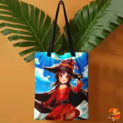 Сумка-шоппер с принтом Konosuba Коносуба Мегумин