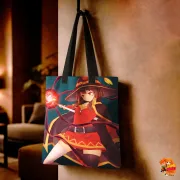 Сумка-шоппер с принтом Konosuba Коносуба Мегумин