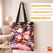 Сумка-шоппер с принтом Konosuba Коносуба Мегумин