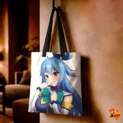 Сумка-шоппер с принтом Konosuba Коносуба Аква