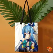 Сумка-шоппер с принтом Konosuba Коносуба Аква