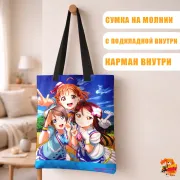Сумка-шоппер с принтом Love Live!