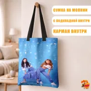 Сумка-шоппер с принтом k-pop Mamamoo