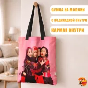 Сумка-шоппер с принтом k-pop Mamamoo