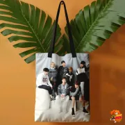 Сумка-шоппер с принтом k-pop Monsta X