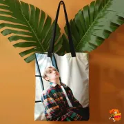 Сумка-шоппер с принтом k-pop Monsta X Им Чангюн