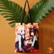 Сумка-шоппер с принтом Nekopara Чокола и Ванилла