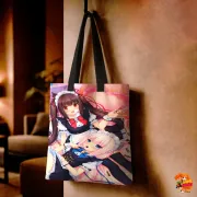 Сумка-шоппер с принтом Nekopara Чокола и Ванилла