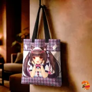 Сумка-шоппер с принтом Nekopara Чокола