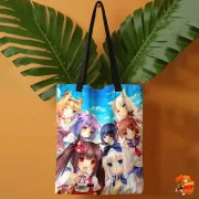 Сумка-шоппер с принтом Nekopara