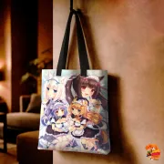 Сумка-шоппер с принтом Nekopara