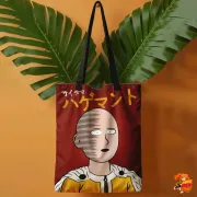 Сумка-шоппер с принтом OnePunchMan Сайтама