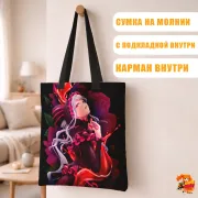 Сумка-шоппер с принтом Overlord Шалтир