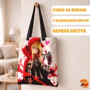 Сумка-шоппер с принтом Overlord Эвилай