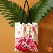 Сумка-шоппер с принтом Re: Zero Беатрис