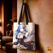 Сумка-шоппер с принтом Re: Zero Рем