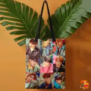 Сумка-шоппер с принтом k-pop Stray Kids