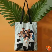 Сумка-шоппер с принтом k-pop Stray Kids