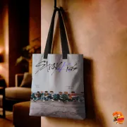 Сумка-шоппер с принтом k-pop Stray Kids