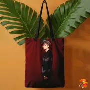 Сумка-шоппер с принтом k-pop Stray Kids Бан Чан