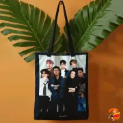 Сумка-шоппер с принтом k-pop Super Junior