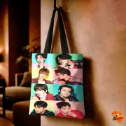 Сумка-шоппер с принтом k-pop Super Junior