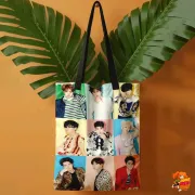 Сумка-шоппер с принтом k-pop Super Junior