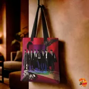 Сумка-шоппер с принтом k-pop Super Junior
