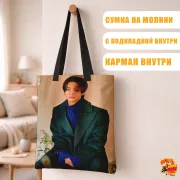 Сумка-шоппер с принтом k-pop Super Junior