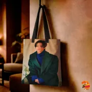 Сумка-шоппер с принтом k-pop Super Junior