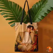 Сумка-шоппер с принтом k-pop Super Junior