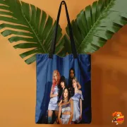 Сумка-шоппер с принтом k-pop TWICE