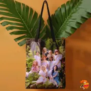 Сумка-шоппер с принтом k-pop TWICE