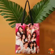 Сумка-шоппер с принтом k-pop TWICE