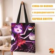 Сумка-шоппер с принтом Undertale Маффет