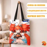 Сумка-шоппер с принтом Zenless zone zero Коляда