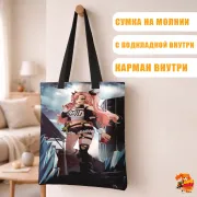 Сумка-шоппер с принтом Zenless zone zero Николь