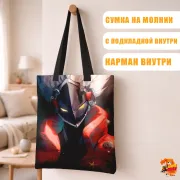 Сумка-шоппер с принтом Zenless zone zero Билли