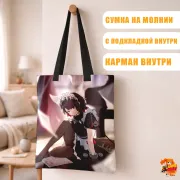 Сумка-шоппер с принтом Zenless zone zero Эллен