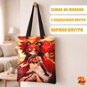 Сумка-шоппер с принтом Zenless zone zero Коляда