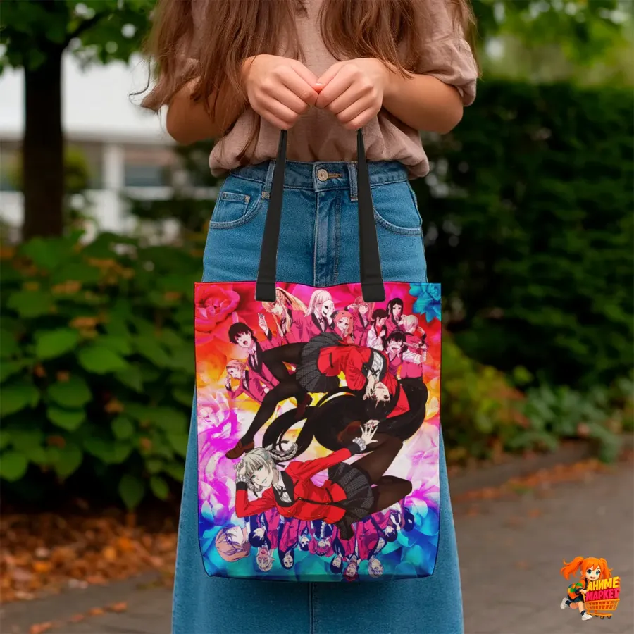 Сумка-шоппер с принтом Безумный азарт