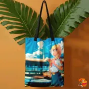 Сумка-шоппер с принтом Бесконечное лето