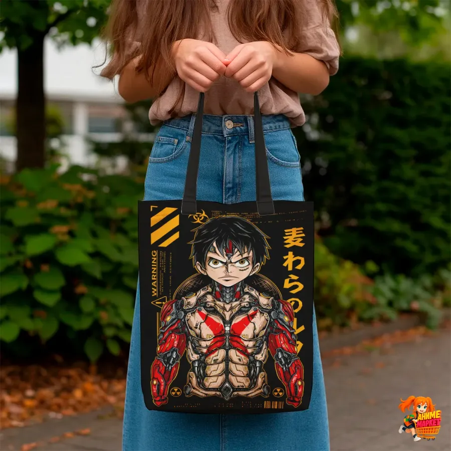 Сумка-шоппер с принтом One Piece Ван-Пис Монки Д. Луффи