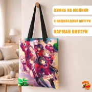 Сумка-шоппер с принтом Добро пожаловать в класс превосходства