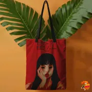 Сумка-шоппер с принтом Коллекция Дзюндзи Ито