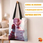 Сумка-шоппер с принтом Мемуары Ванитаса Жанна