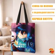 Сумка-шоппер с принтом Мемуары Ванитаса