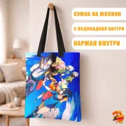 Сумка-шоппер с принтом Наруто